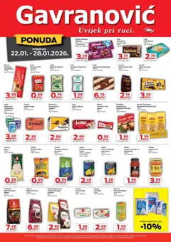 Katalog Gavranović - Pregled kataloga iz trgovine Gavranović, vrijedi od 22.01.2026 | Stranica: 3