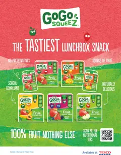 Preview of Tesco - Magazine - April 2026 valid from 01.04.2026 | Page: 30 | Products: Apple, Mango, Smoothie, Strawberry