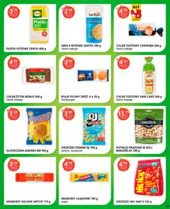Pogląd oferty "Eurocash Gazetka" - ważna od 15.12.2025 | Strona: 29 | Produkty: Wafle, Hamburger, Krakersy, Płatki