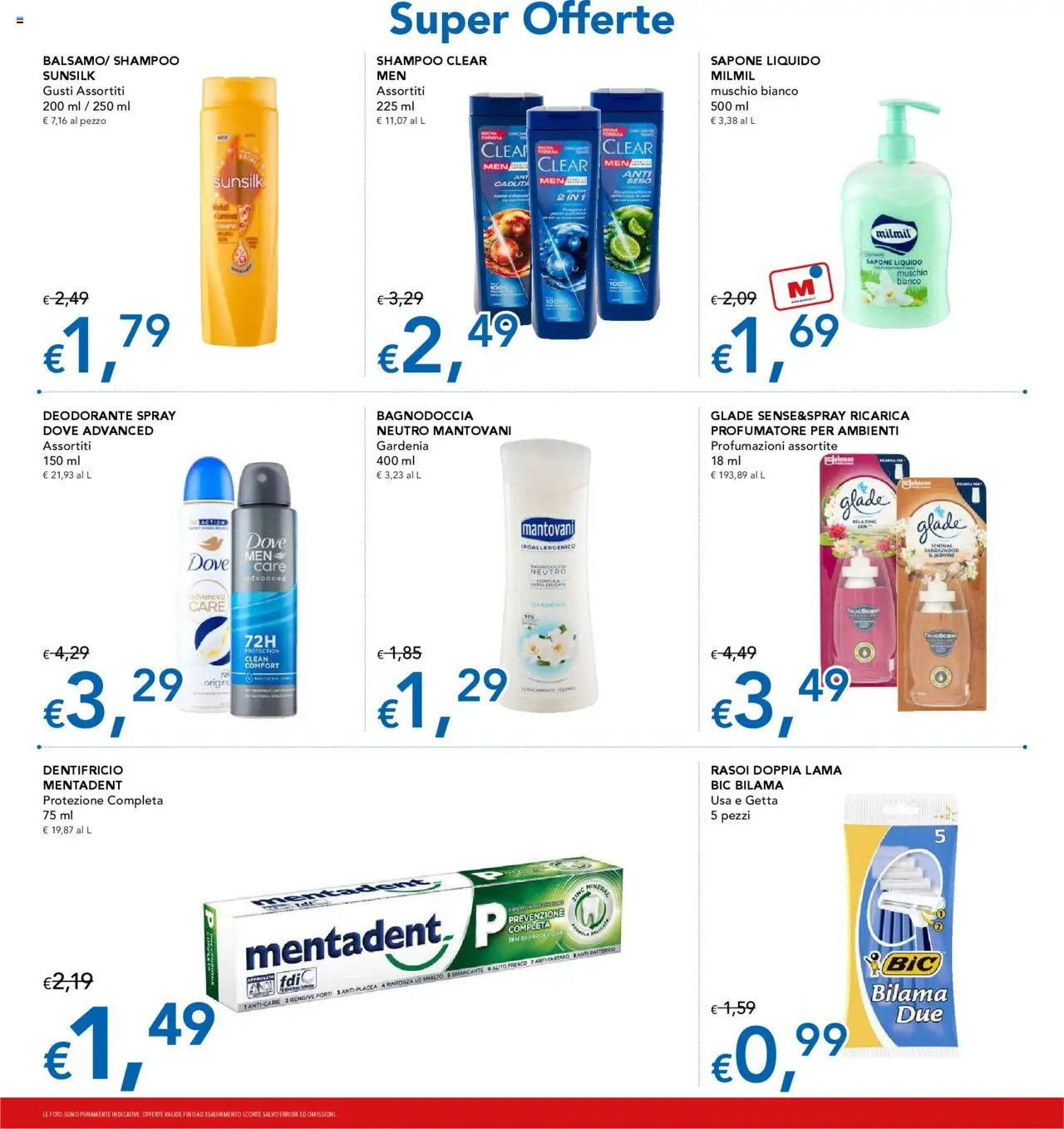 Volantino Migross del 11.09.2025 | Pagina: 14 | Prodotti: Shampoo, Sapone, Deodorante, Dentifricio