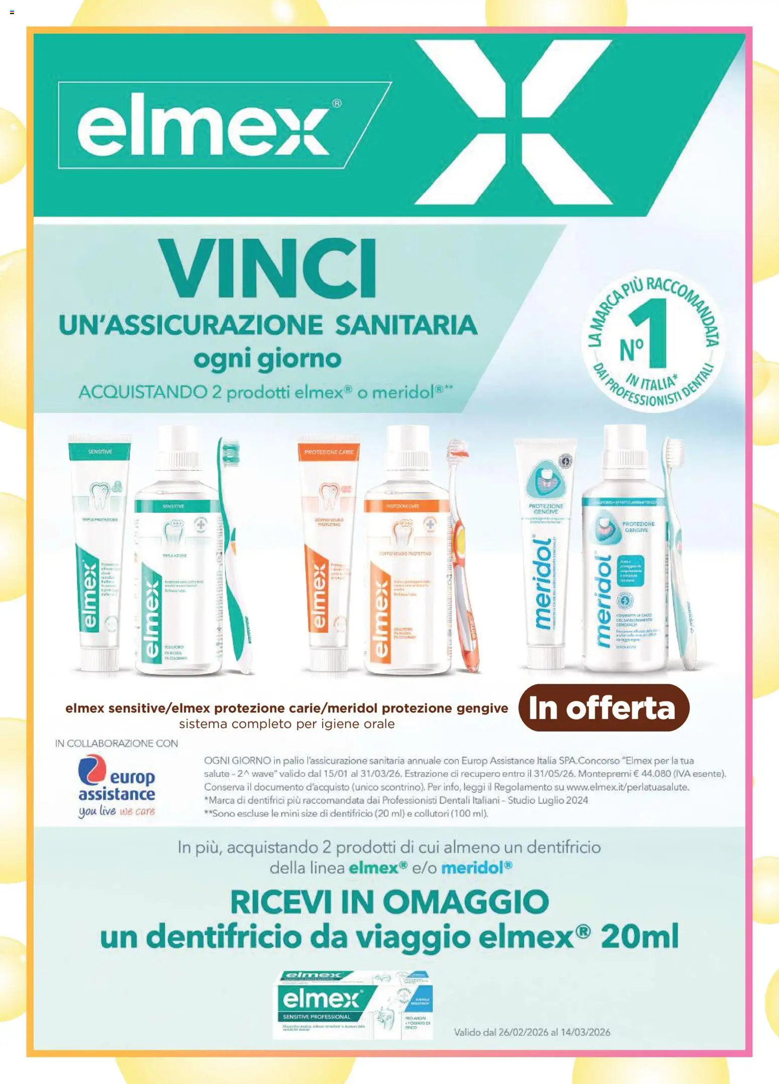 Volantino Acqua e Sapone del 22.02.2026 | Pagina: 14 | Prodotti: Dentifricio