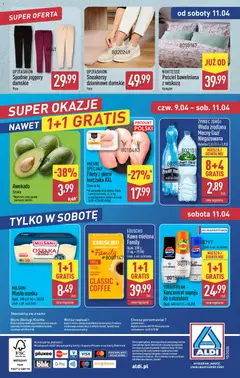 Náhled letáku Aldi Polsko leták od 07.04.2026 | Strana: 47 | Produkty: Máslo, Pepsi, Sodastream, Karty