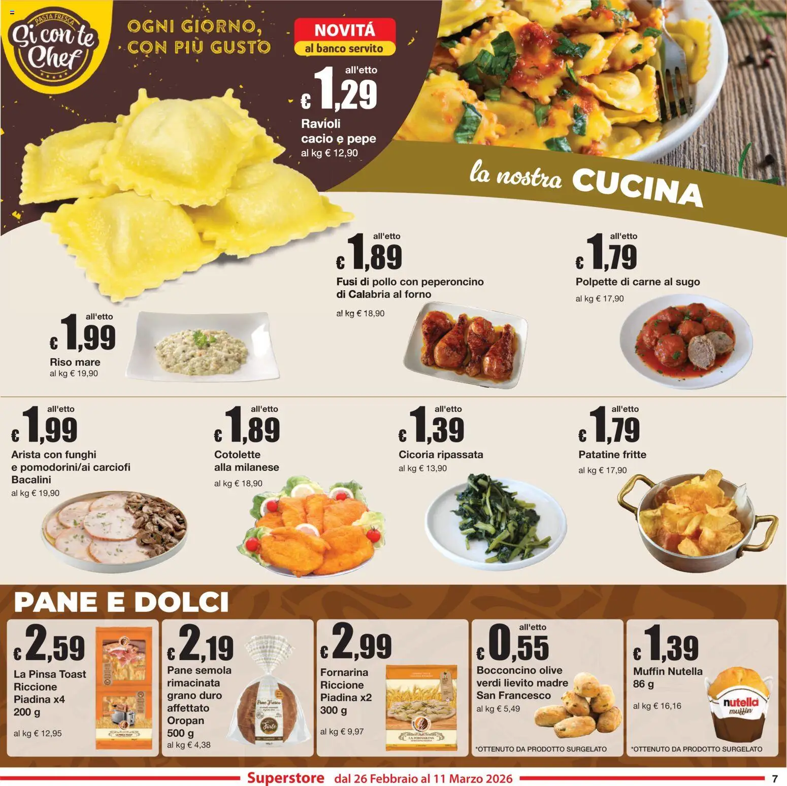 Volantino Sì con Te del 26.02.2026 | Pagina: 7