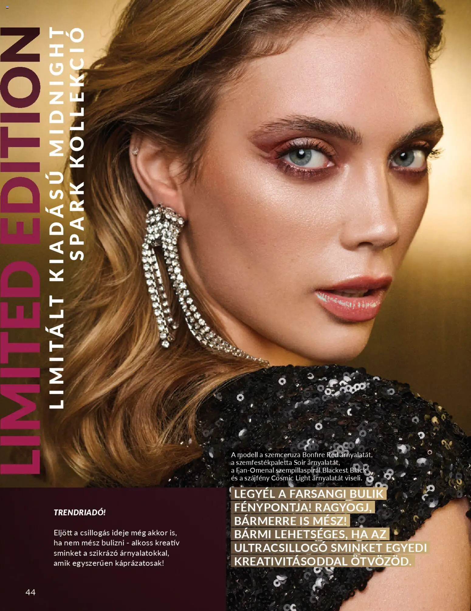 Avon akciós ujság - amely érvényes a következő dátumtól: 01.01.2026 | Oldal: 46 | Termékek: Szempillaspirál, Szemceruza, Szájfény