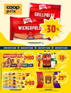 Forhåndsvisning av Coop Prix kundeavis gyldig fra 22.12.2025