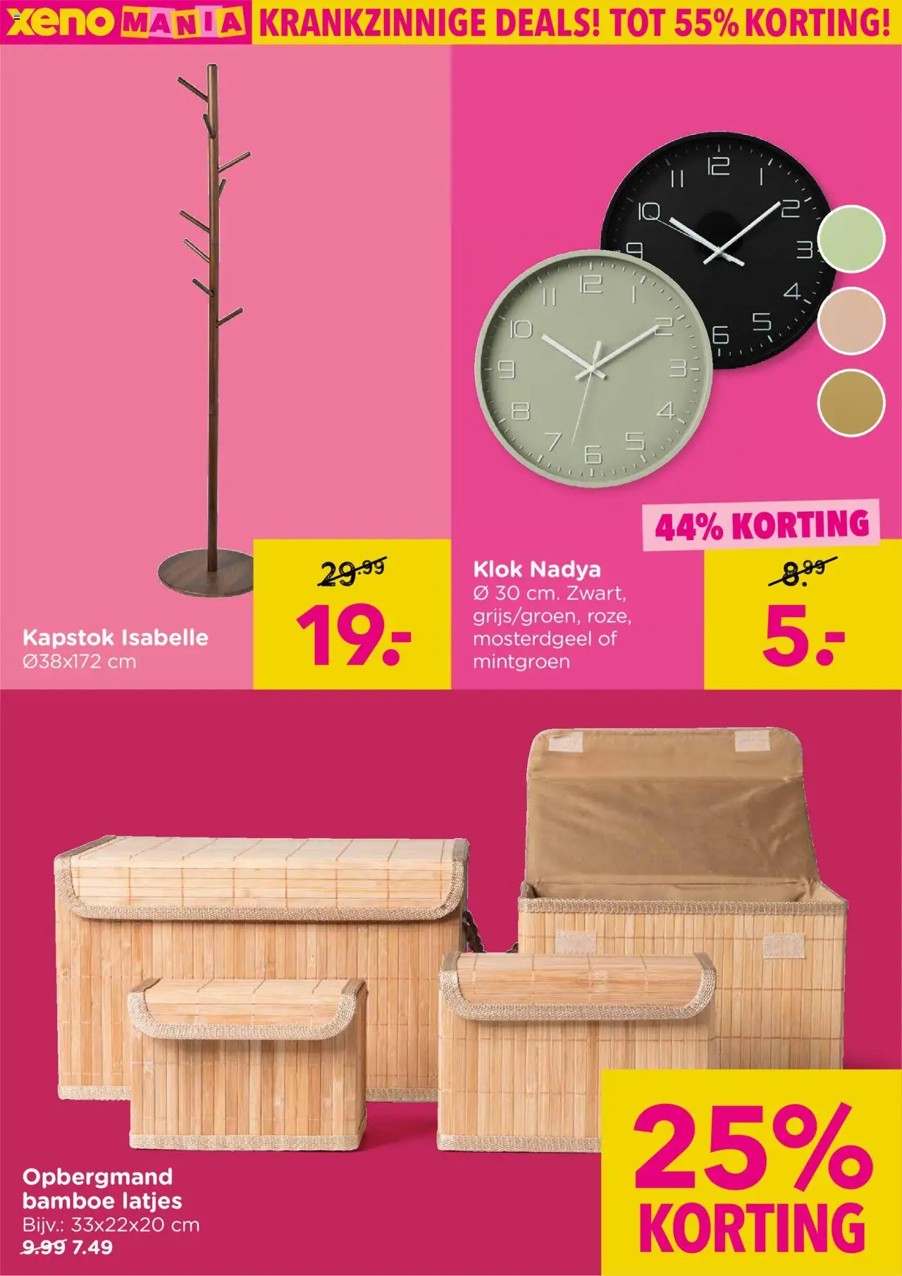  | Pagina: 13 | Producten: Klok