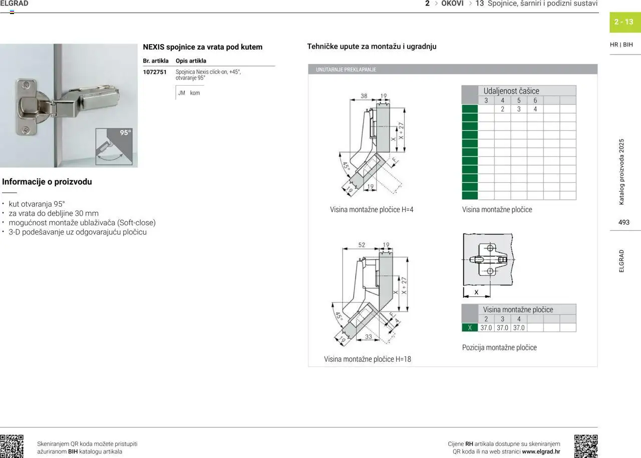 Elgrad katalog | vrijedi od 06.10.2025 | Stranica: 38 | Proizvodi: Pločice, Vrata