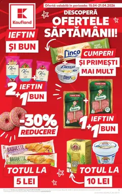 Ofertele Kaufland valabile de la 15.04.2026