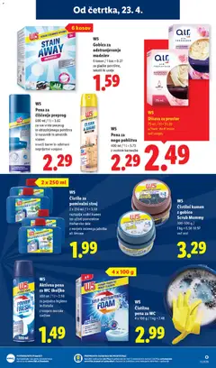 Lidl katalog akcije – veljaven od 23.04.2026 | Stran: 21 | Izdelki: Pomivalni stroj, Kos, Disava, Jabolka