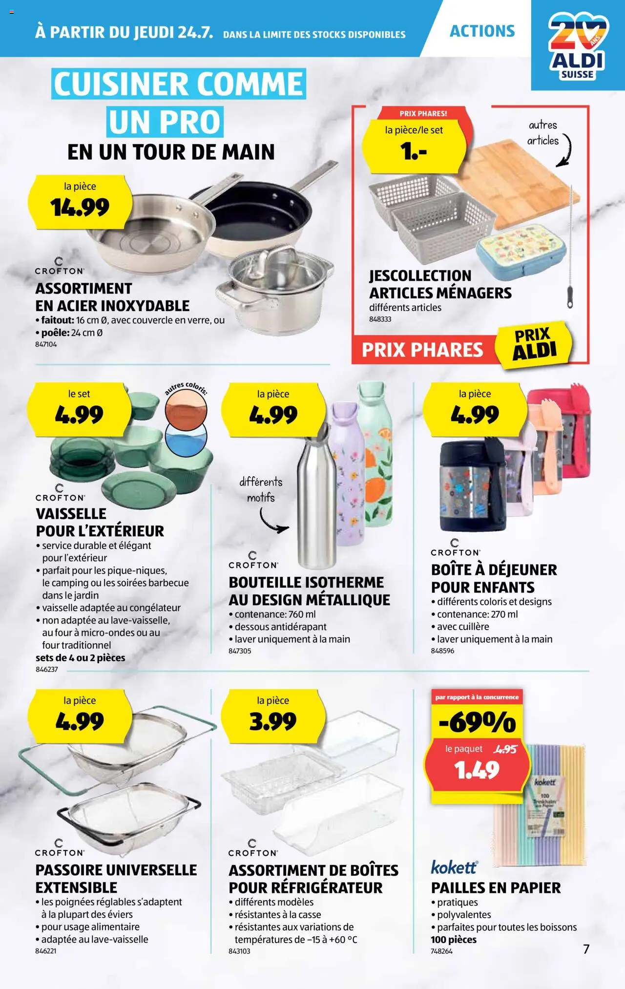 Aldi Prospectus ab 24.07.2025 | Seite: 8 | Produkte: Dessous