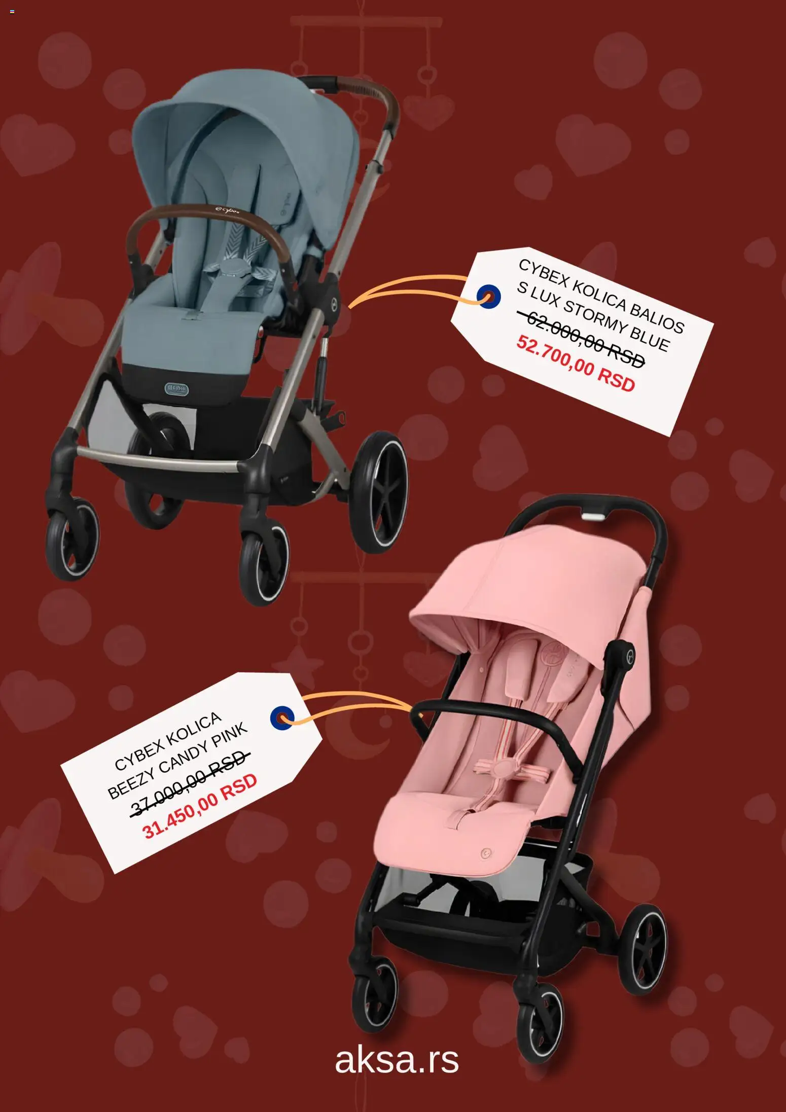 Aksa katalog - važi od 01.11.2025 | Strana: 3 | Proizvode: Kolica, Candy