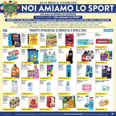 Anteprima del volantino Paghi Poco volantino Noi Amiamo Lo Sport valido a partire dal 23.03.2026