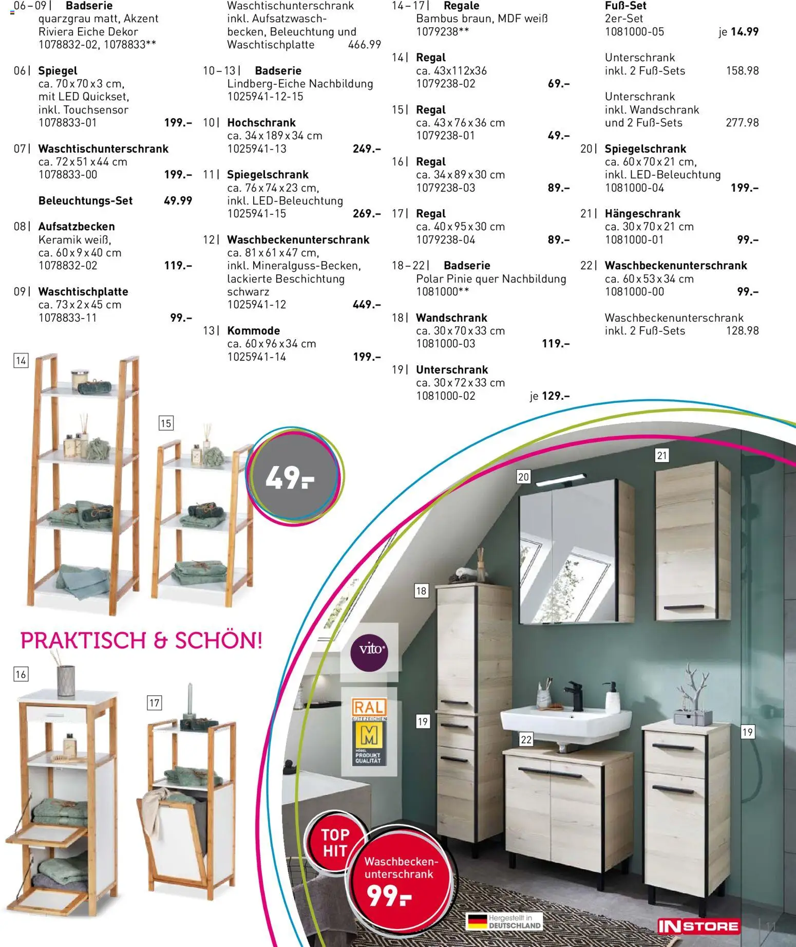 Möbel Martin Prospekt 	 – gültig ab 20.02.2026 | Seite: 11 | Produkte: Kommode, Regal, Spiegel, Hochschrank