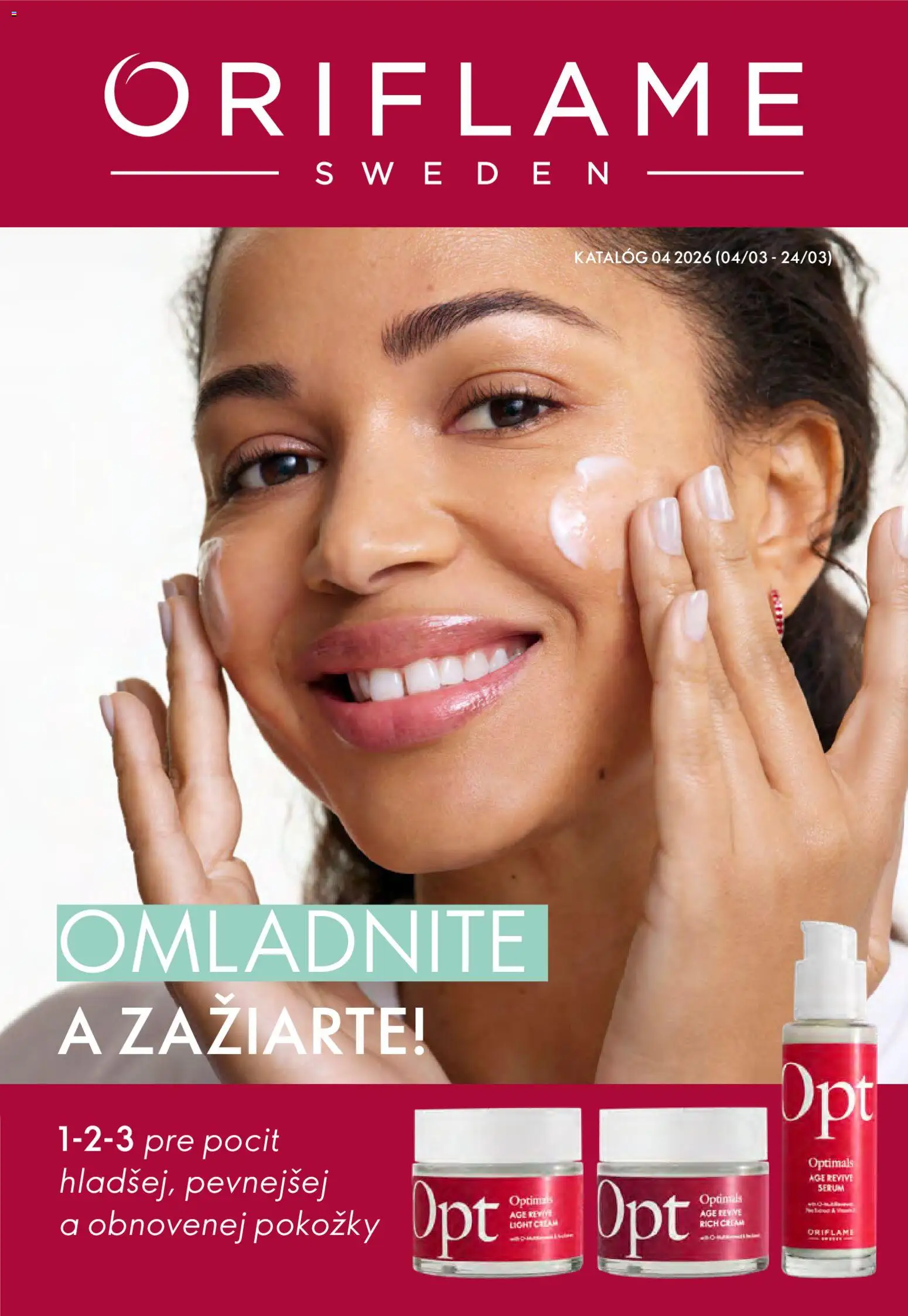 Nové Oriflame akcie – leták je platný od 04.03.2026 | Strana: 1