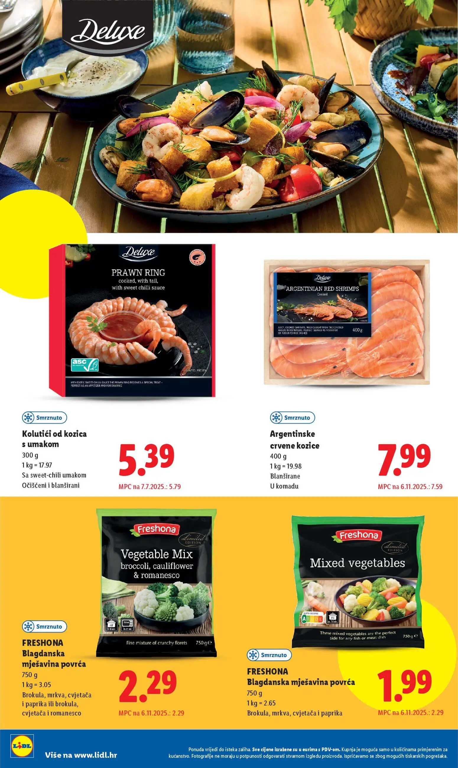 Lidl katalog | vrijedi od 02.03.2026 | Stranica: 10 | Proizvodi: Paprika, Kozice