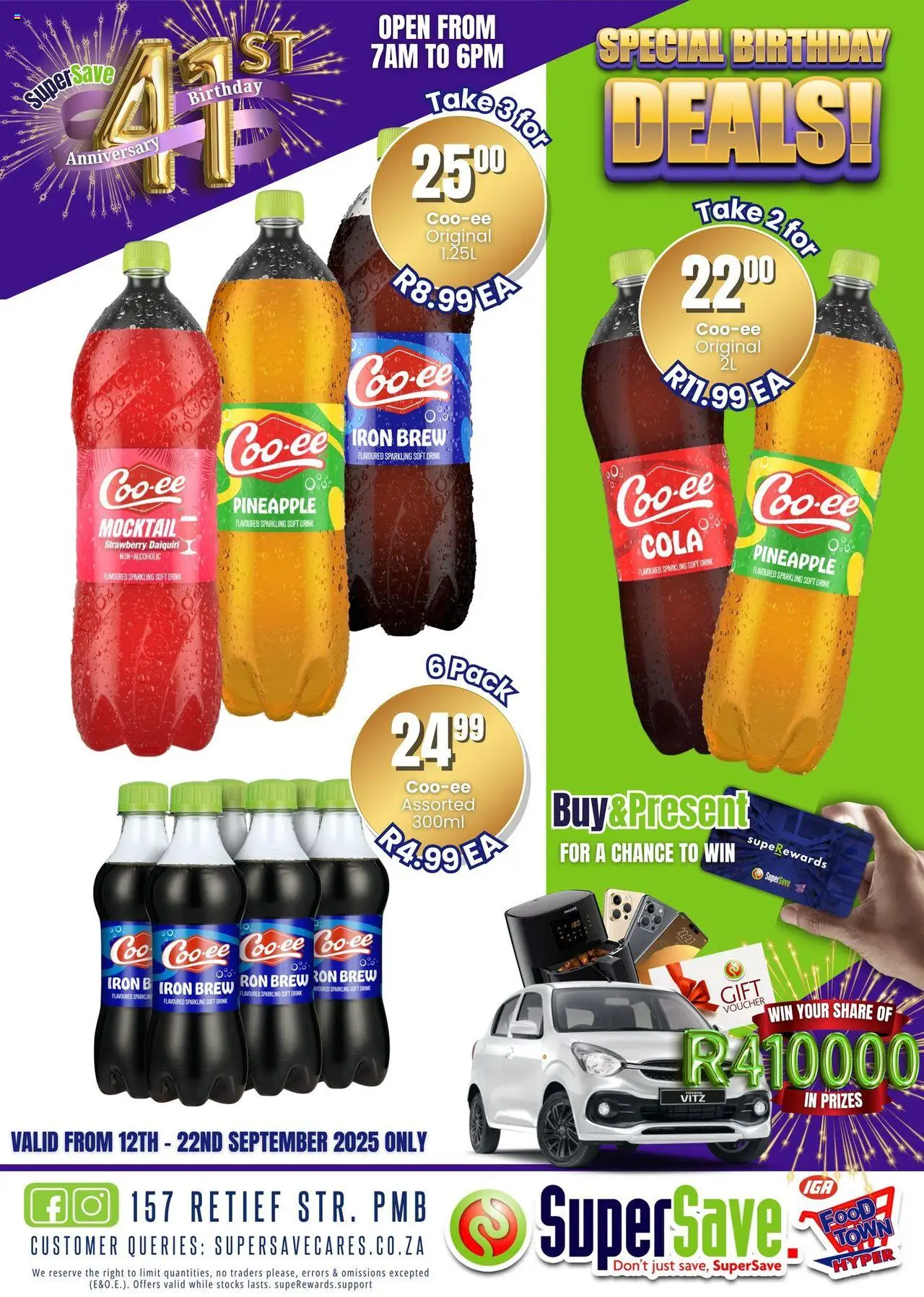 New Super Save catalogue – valid from 16.09.2025 | Page: 7 | Products: Iron, Pineapple