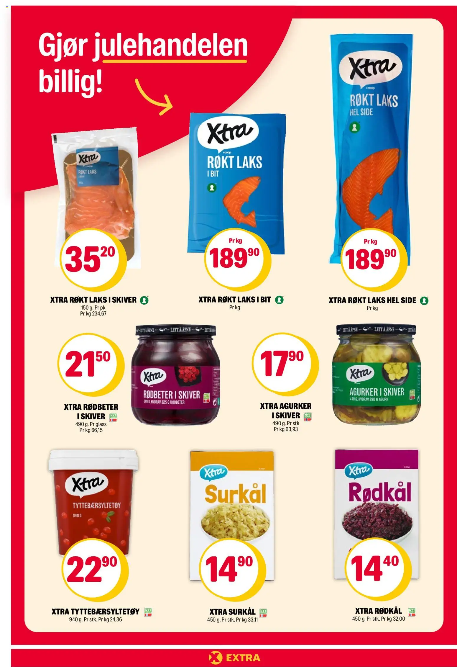 {H1} | Side: 16 | Produkter: Agurk, Rødbeter, Rødkål, Surkål