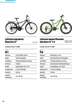 Jumbo Aktionen Dein Velo 2025 ab 21.02.2025 gültig | Seite: 42 | Produkte: Gewicht