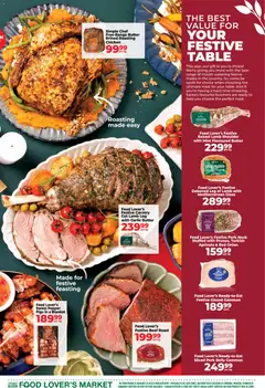 Food Lover's Market specials catalogue – valid from 08.12.2025 | Page: 5 | Products: Table, Butter, Pork, Beef
