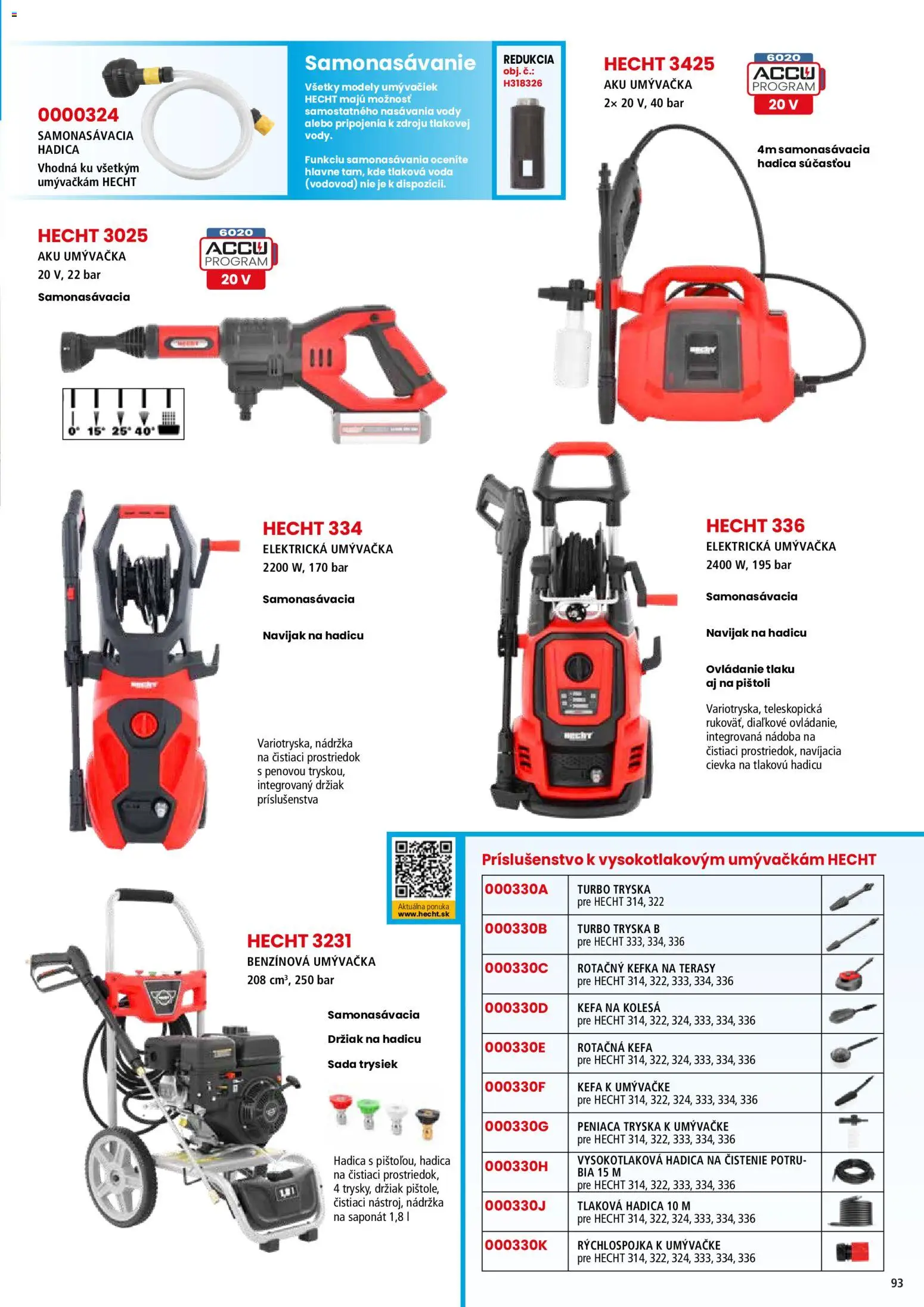 Nové Hecht akcie – leták je platný od 19.02.2026 | Strana: 93 | Produkty: Umývačka, Aku, Čistiaci prostriedok