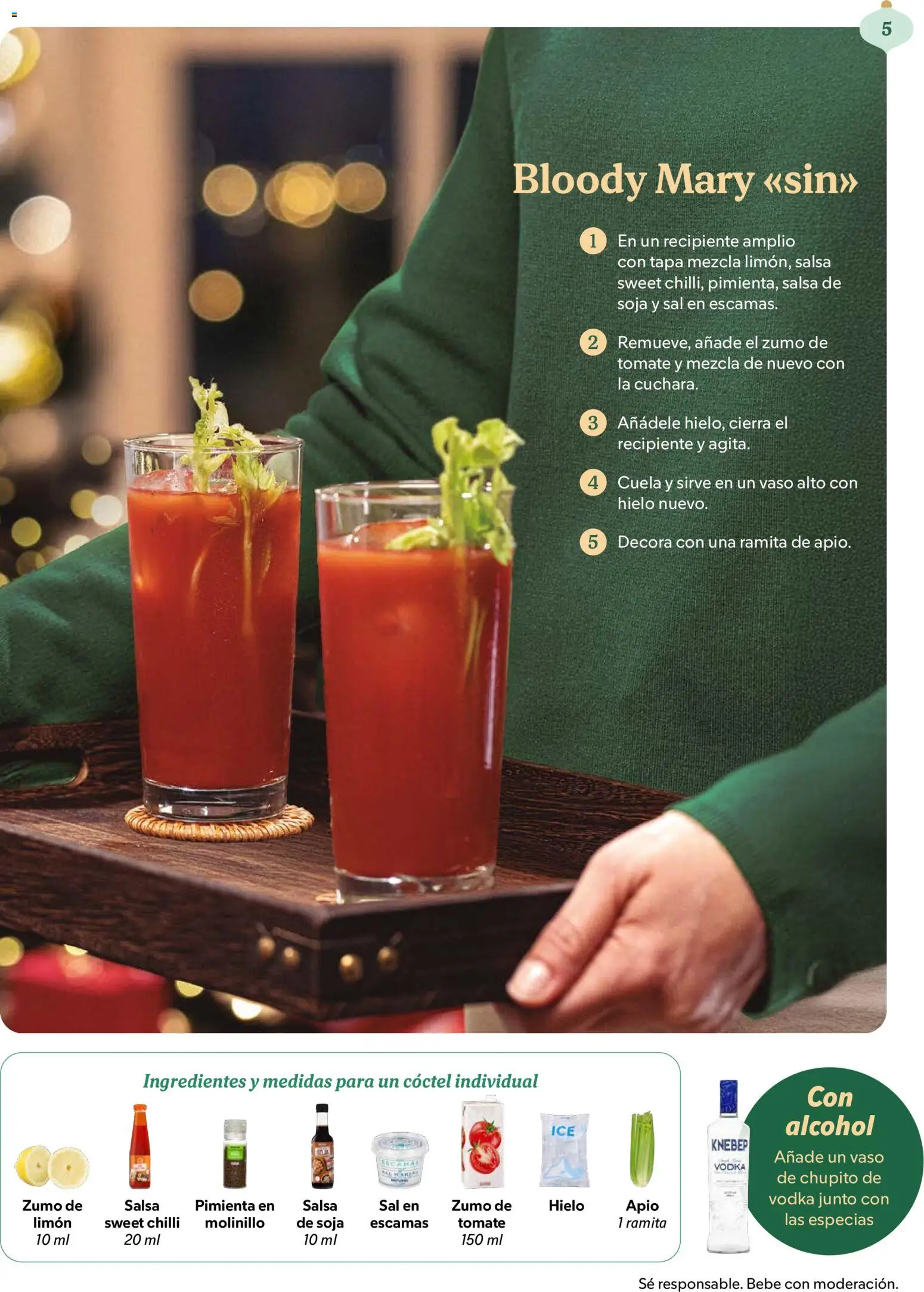 Catálogo Mercadona - Navidad 2025 │ válido desde el 02.12.2025 | Página: 5 | Productos: Κρεμάστρα, Ηλεκτρονικα ειδη, Ροζ πιπέρι, Vodka