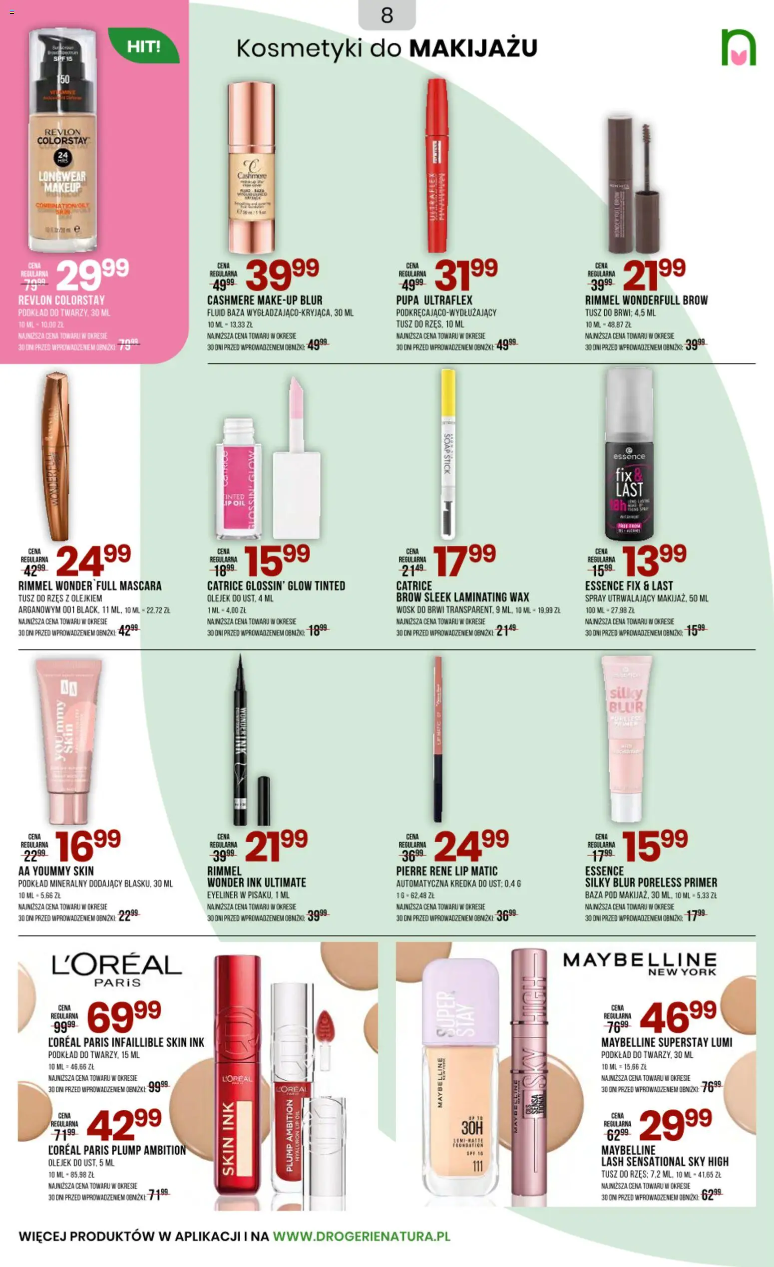 Drogerie Natura Black Friday od 23.10.2025 | Strona: 8 | Produkty: Kosmetyki, Tusz do rzęs, Eyeliner