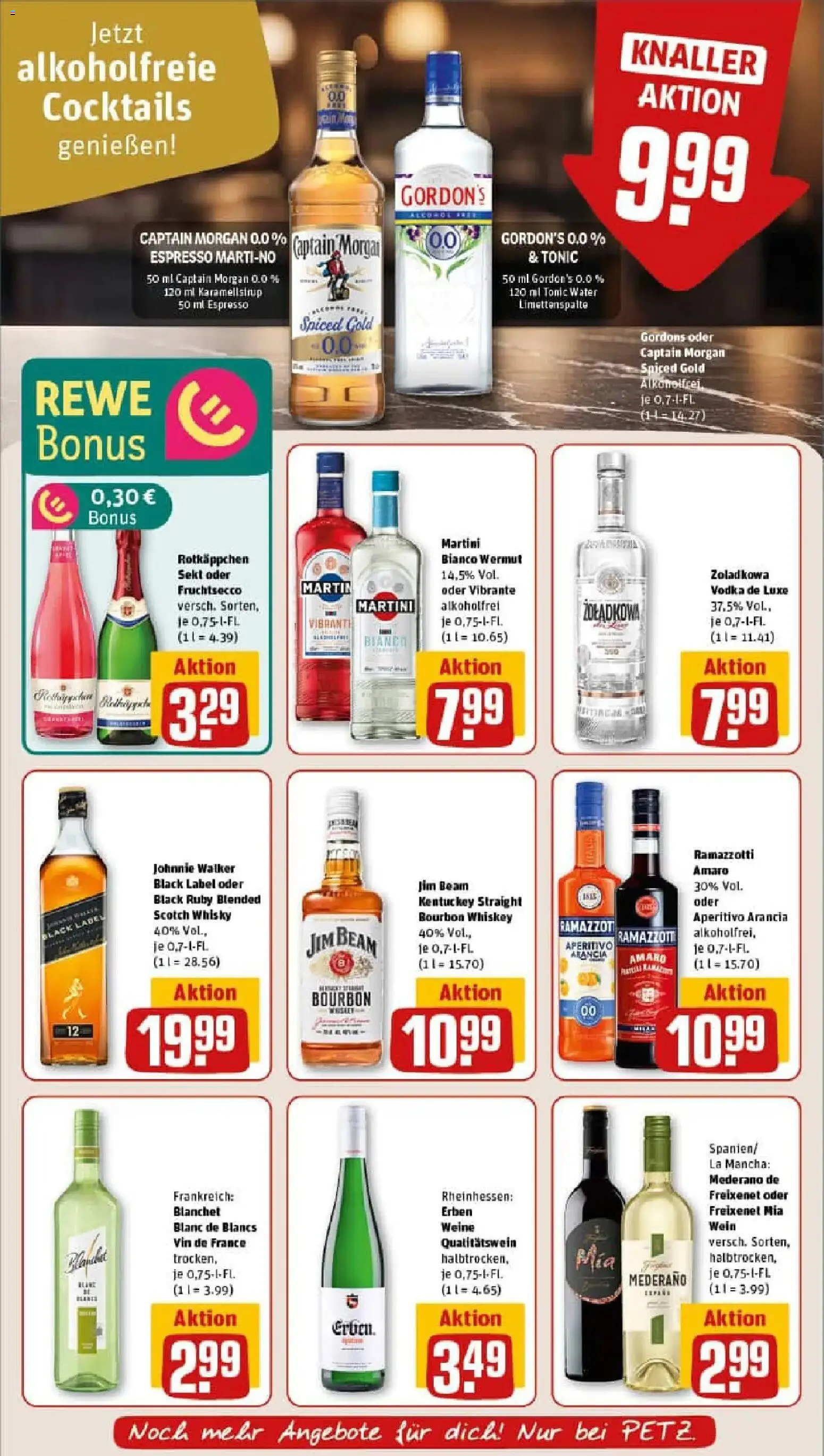 Rewe prospekt Pulsnitz	 – gültig ab 18.01.2026 | Seite: 25 | Produkte: Wein, Vodka, Whiskey, Johnnie walker