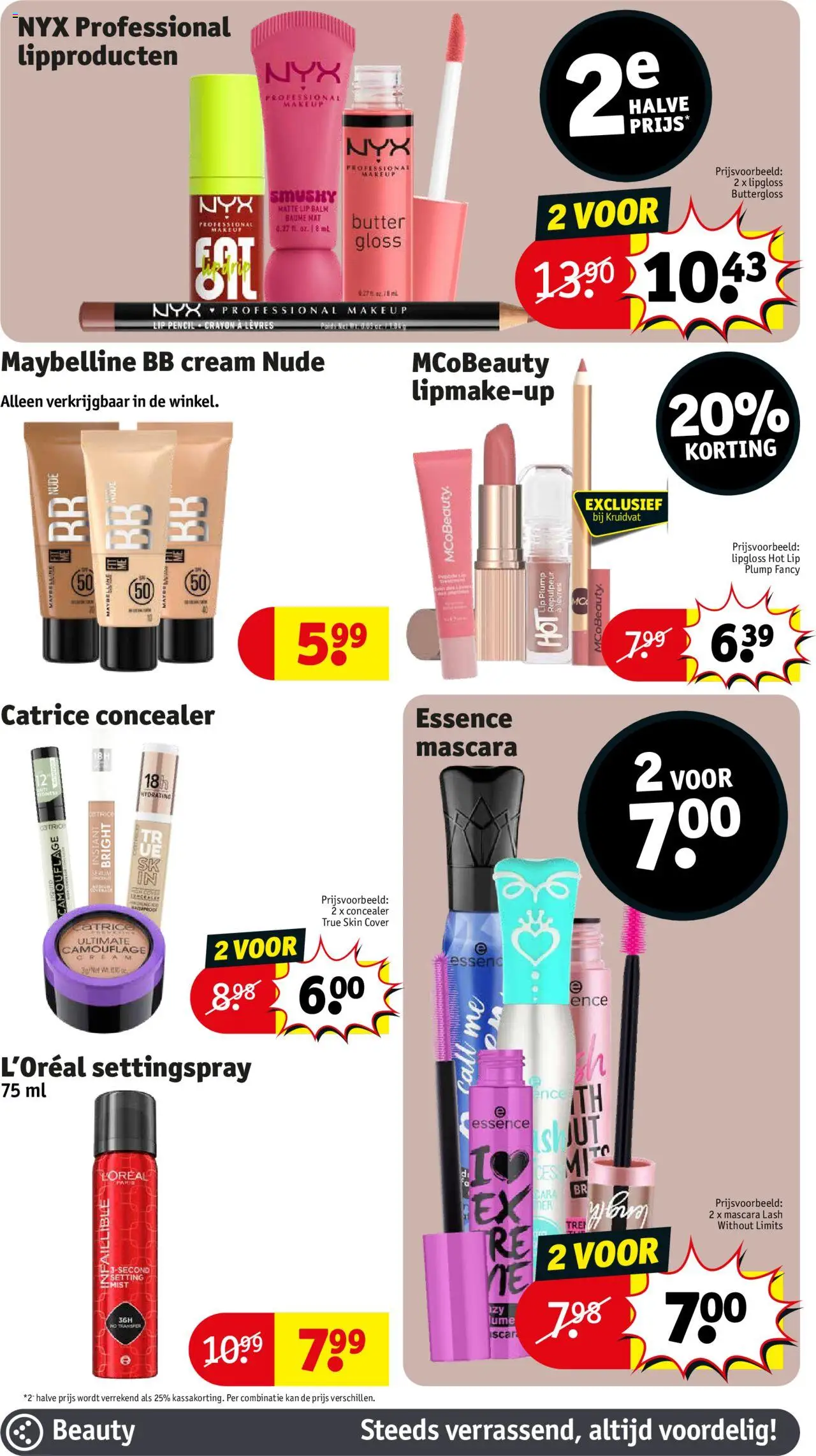  | Pagina: 5 | Producten: La, Concealer, Mascara, Lipgloss
