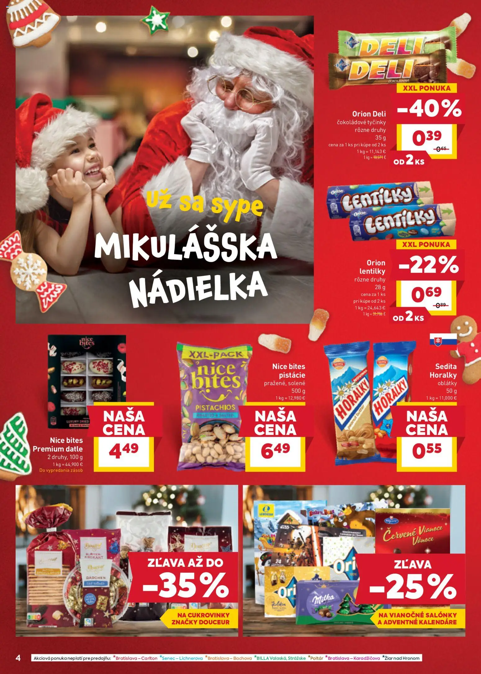 Nové Billa akcie – leták je platný od 03.12.2025 | Strana: 4