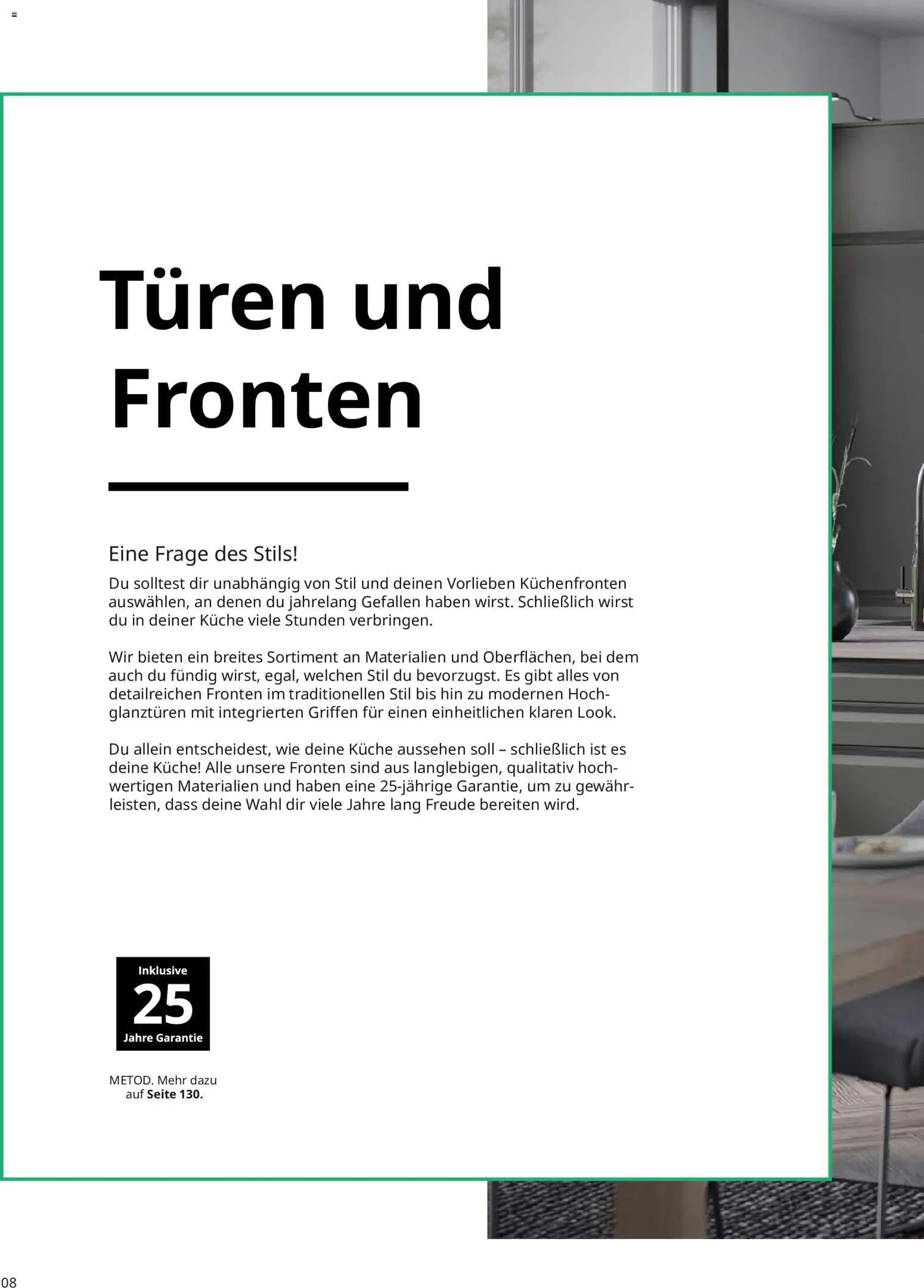 Ikea Küchen – gültig ab 30.09.2025 | Seite: 8 | Produkte: Küche