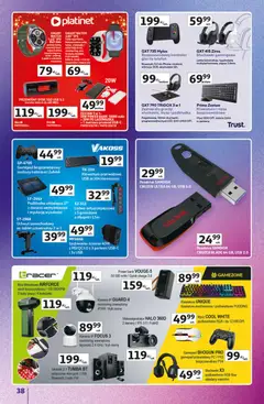 Pogląd oferty "Auchan Gazetka - Znane Marki duży wybór Hipermarket" - ważna od 04.12.2025 | Strona: 38