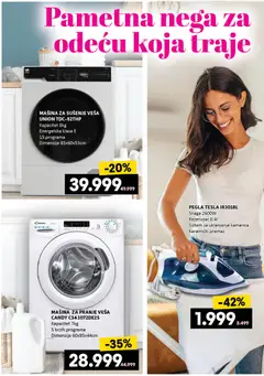 Roda katalog Naj naj ponuda za vaš dom - pregled Roda kataloga - važi od 12.02.2026 | Strana: 14 | Proizvode: Pegla, Mašina za pranje veša, Candy, Mašina za sušenje veša