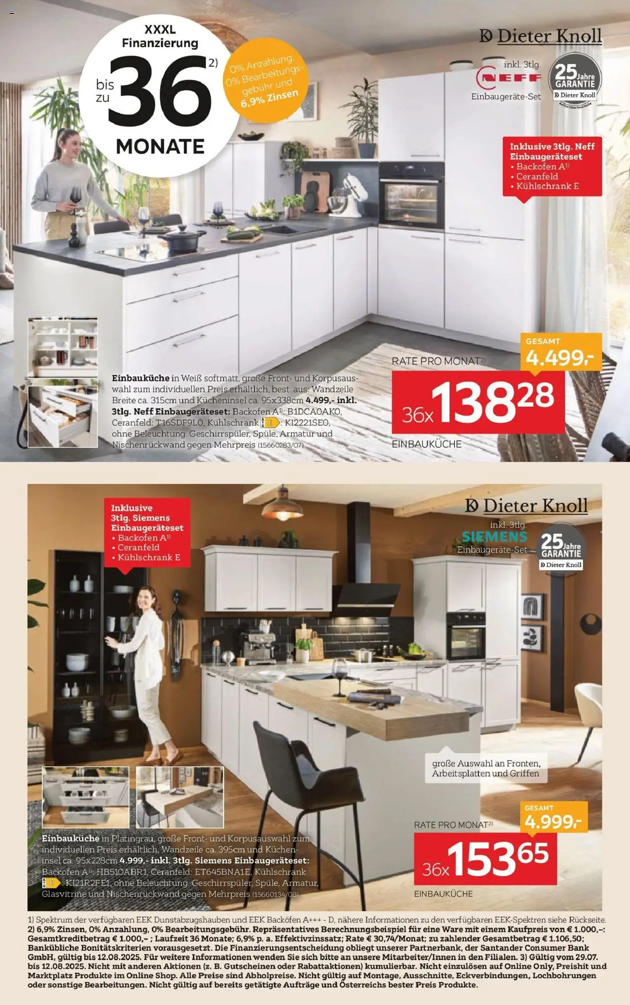 XXXLutz  Küchen Nolte gültig ab 29.07.2025 | Seite: 2 | Produkte: Kühlschrank