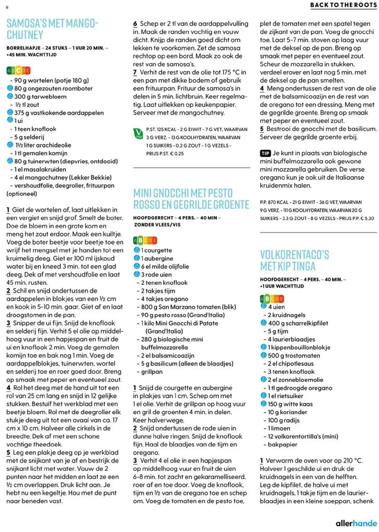 {H1} | Pagina: 19 | Producten: Kom, Pan, Groenten, Knoflook