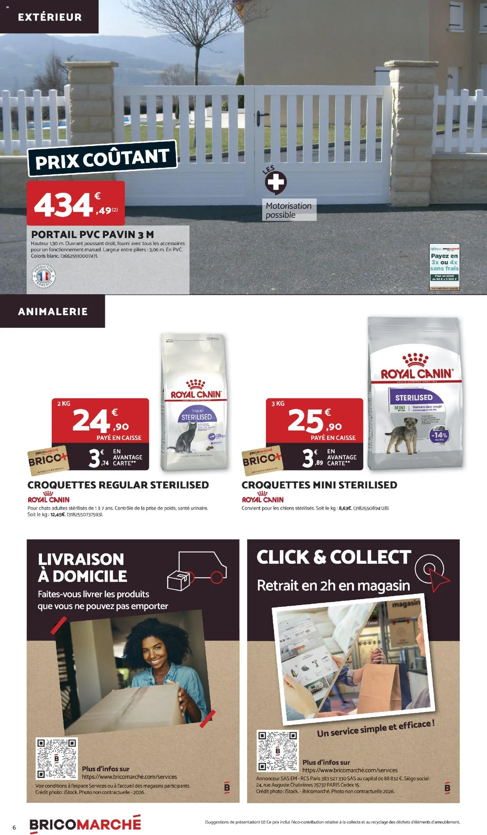 {H1} | Page: 6 | Produits: Portail, Prise