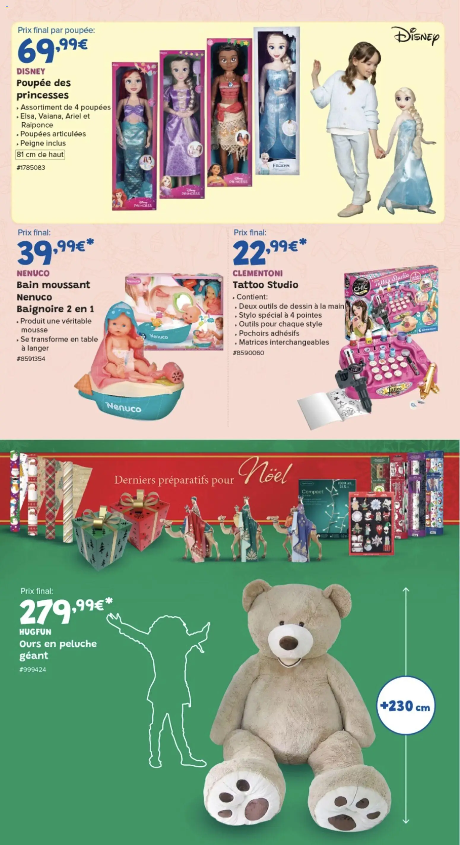 {H1} | Page: 4 | Produits: Ariel, Peluche, Table, Baignoire