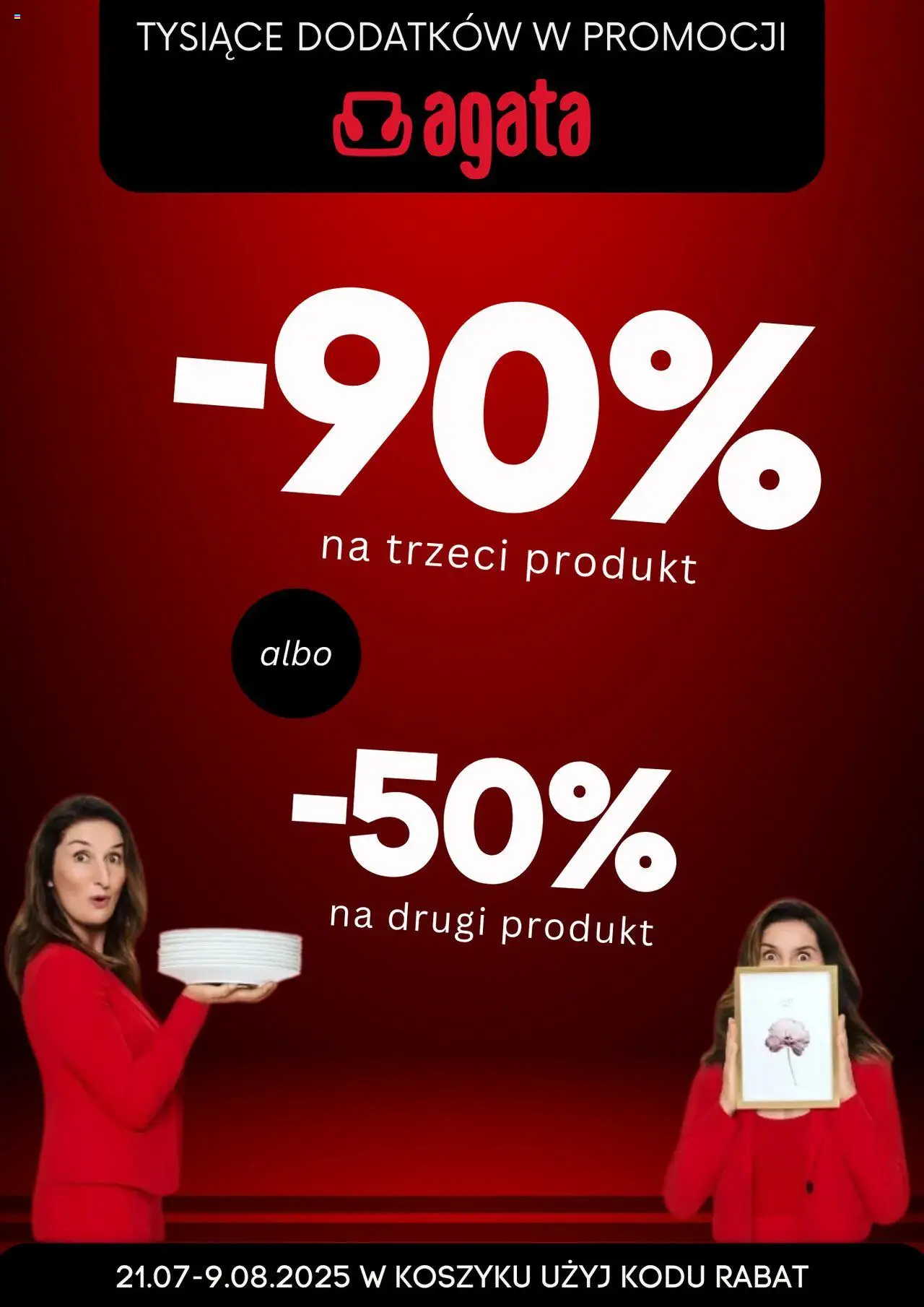 Salony Agata Gazetka od 21.07.2025 | Strona: 1