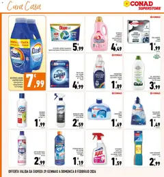 Anteprima del volantino PRETRATTANTE SMACCHIATORE CAPI BIANCHI E COLORATI, capi bianchi e colorati 500ml valido a partire dal 29.01.2026 | Pagina: 30