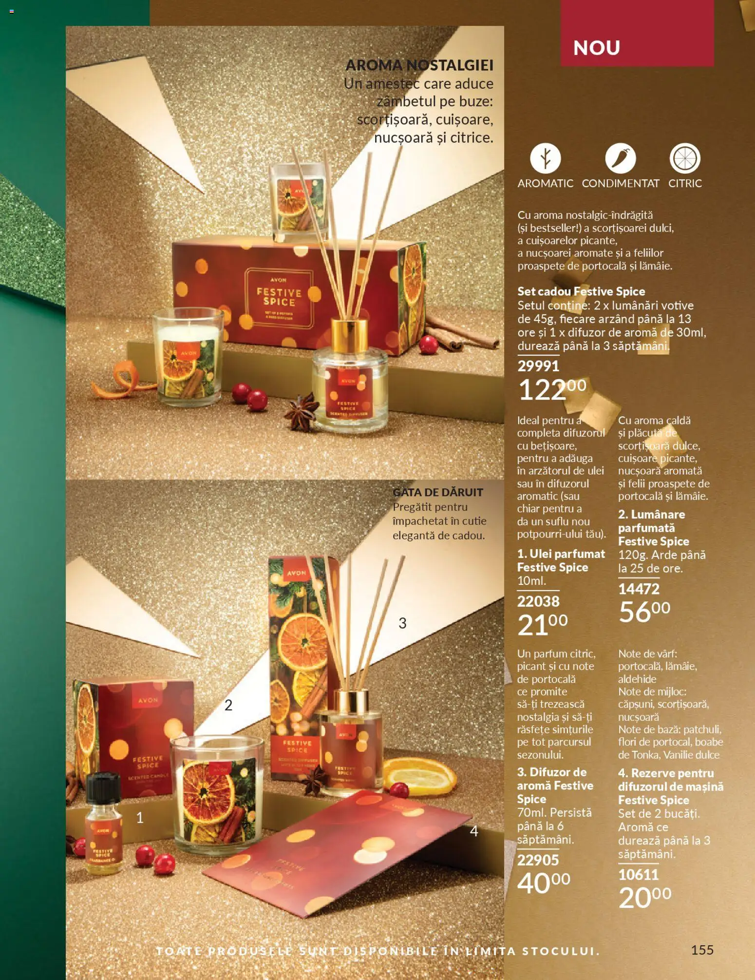 Noul catalog Avon – valabil de la 01.11.2025 | Pagină: 155