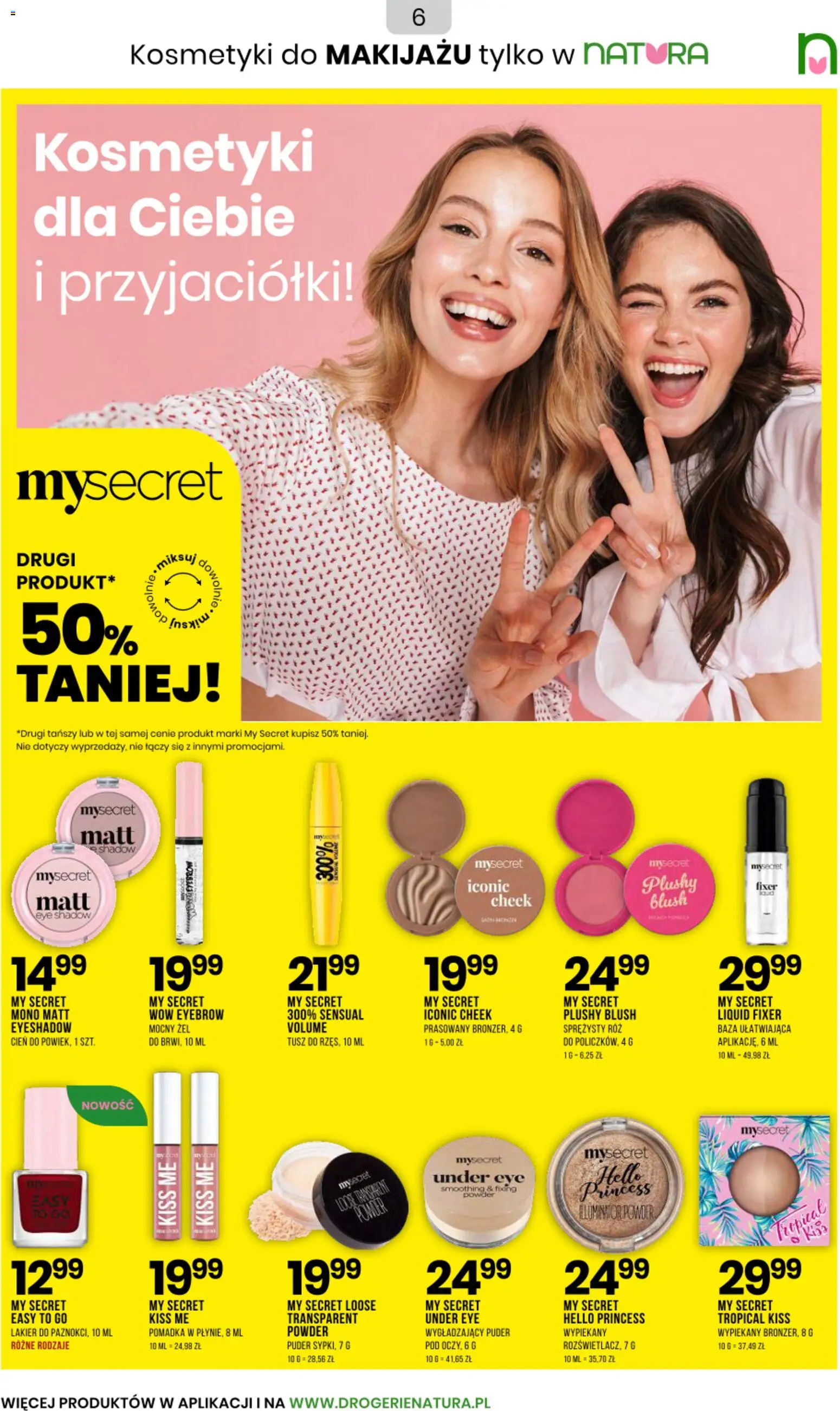 Drogerie Natura Black Friday od 23.10.2025 | Strona: 6 | Produkty: Kosmetyki, Pomadka, Puder, Bronzer
