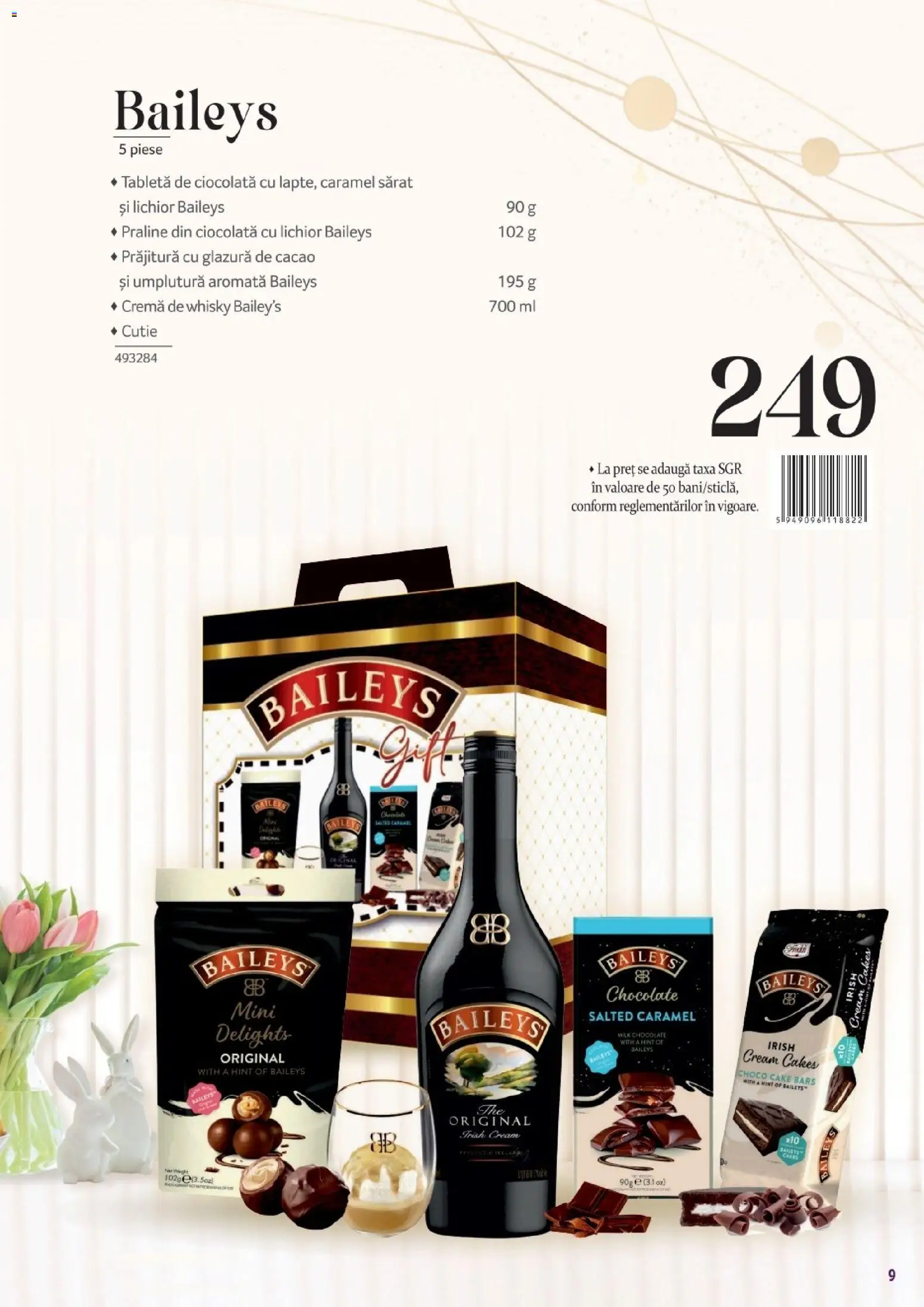 Noul catalog Selgros – valabil de la 13.03.2026 | Pagină: 9 | Produse: Tabletă, Lichior, Cremă, Cacao