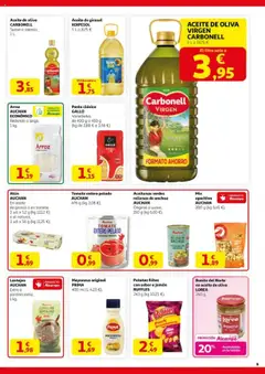 Alcampo - SST catalan │ válido desde el 11.09.2025 | Página: 9 | Productos: Jamón, Aceite de girasol, Οθόνη προβολής, Anchoa