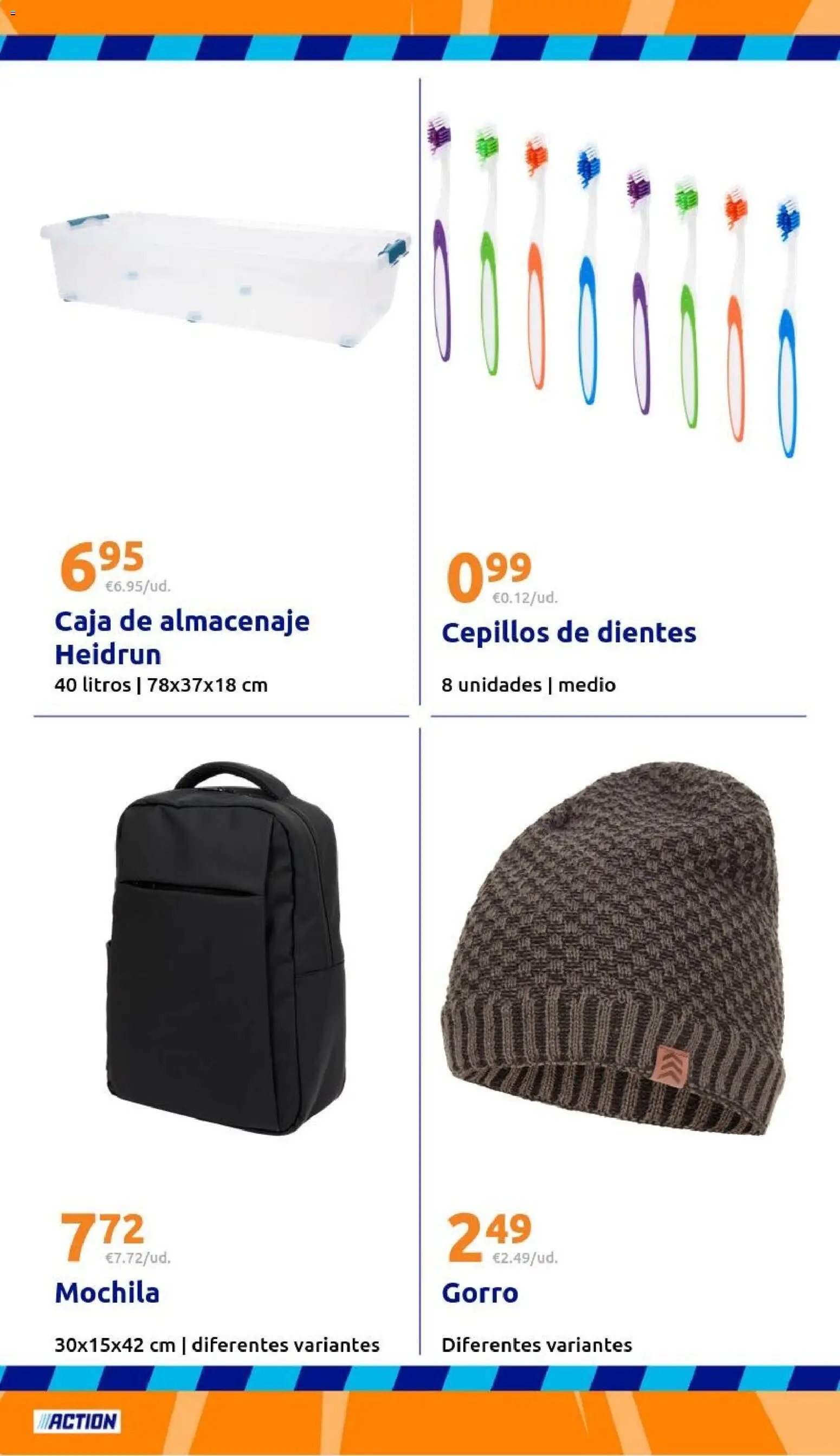 Action - Action ES week 5 2026 │ válido desde el 21.01.2026 | Página: 24 | Productos: Mochila, Almacenaje, Caja