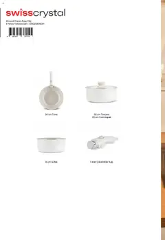 04.09.2025 tarihinden itibaren geçerli olan Karaca kataloğu önizlemesi | Sayfa: 12 | Ürünler: Tencere seti