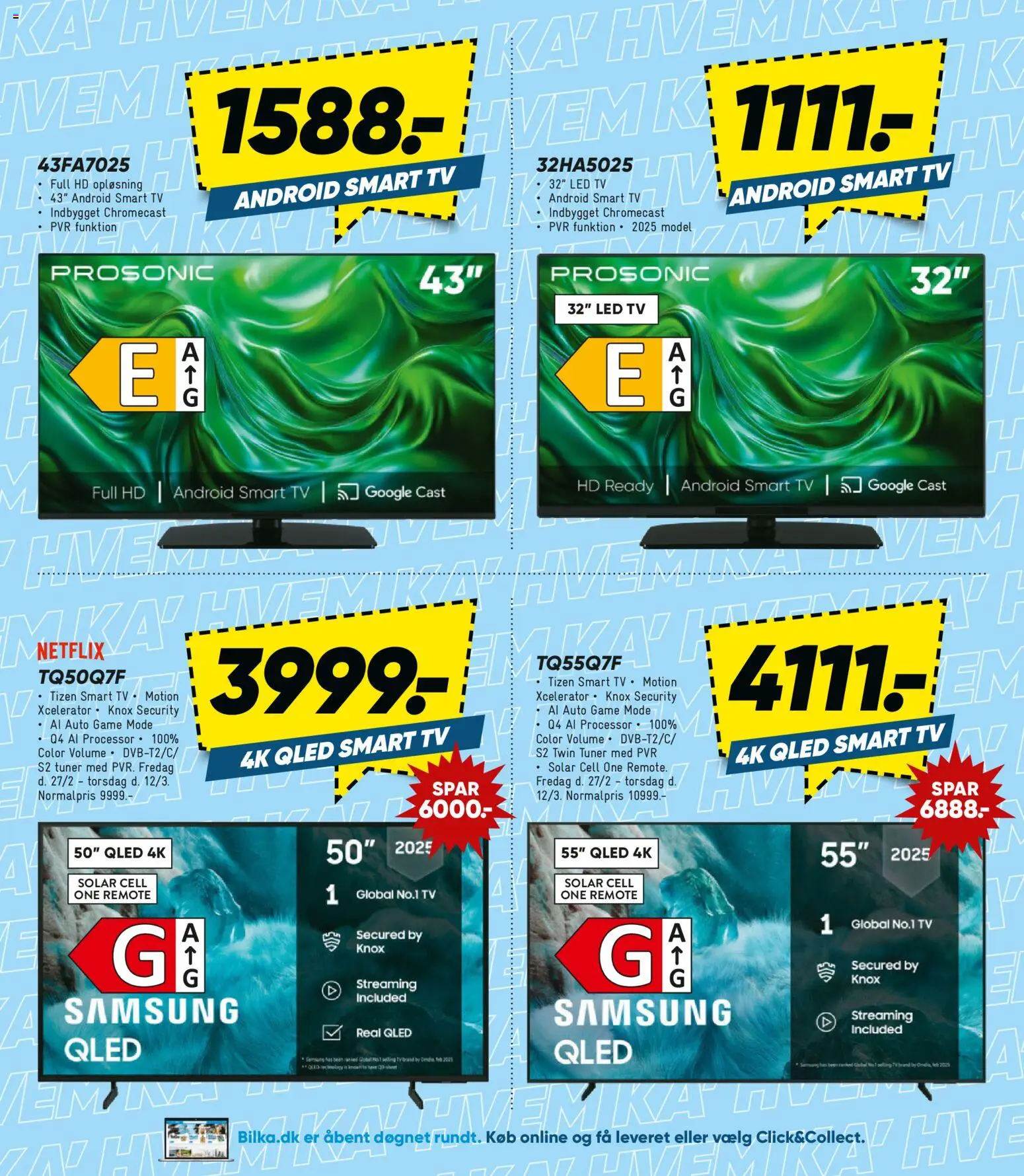 Bilka tilbudsavis – gyldig fra 27.02.2026 | Side: 27 | Produkter: Processor, Smart TV, TV
