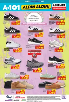 05.03.2026 tarihinden itibaren geçerli olan A101 kataloğu önizlemesi | Sayfa: 19 | Ürünler: Bot