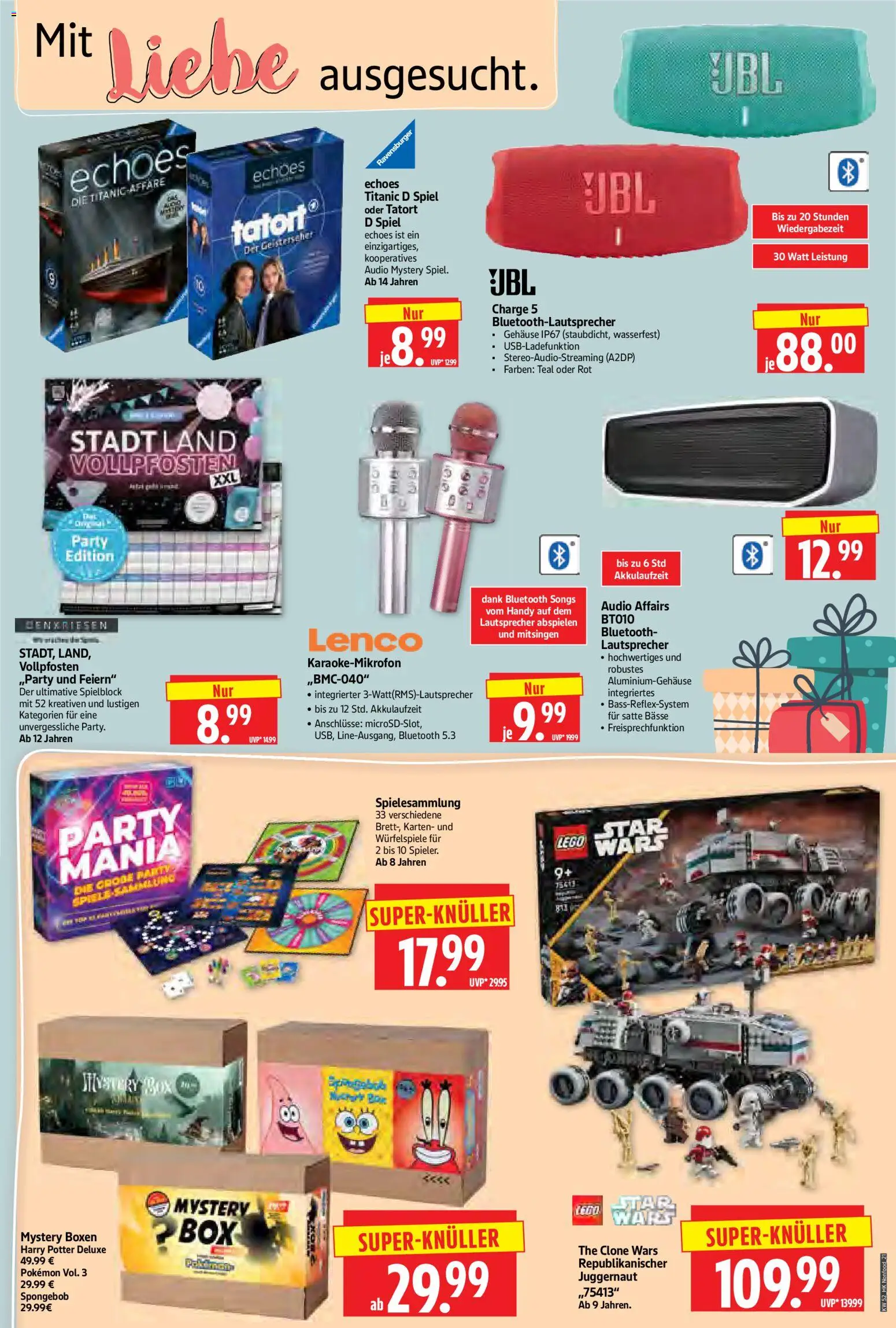 HERKULES Prospekt 	 – gültig ab 22.12.2025 | Seite: 21 | Produkte: Spiel, Lautsprecher, Box, Audio