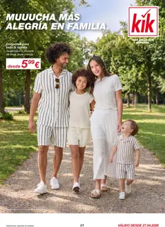 Vista previa KIK folleto válido desde el 27.04.2026