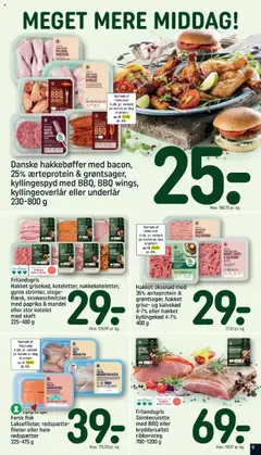 Rema 1000 Tilbudsavis gyldig fra 03.08.2025 | Side: 9 | Produkter: Bøffer, Koteletter, Bacon, Paprika