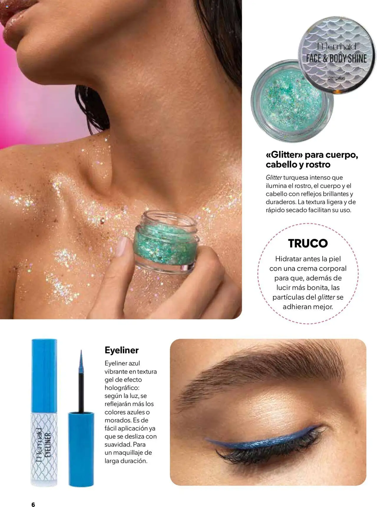 Catálogo Mercadona - mayo/junio │ válido desde el 12.05.2025 | Página: 6 | Productos: Maquillaje, Crema, Body